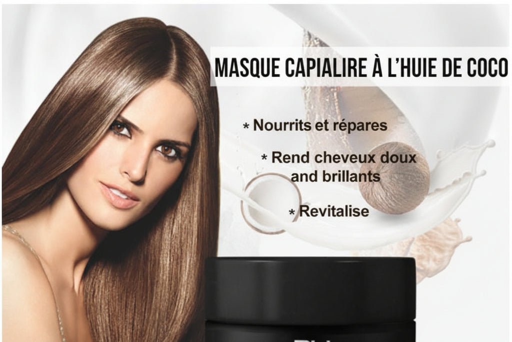 Masque Capillaire Nourrissant à la Noix de Coco