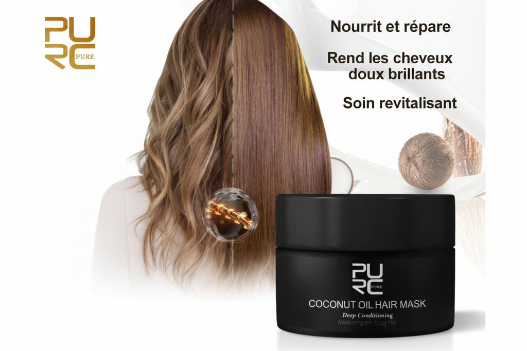 Masque Capillaire Nourrissant à la Noix de Coco